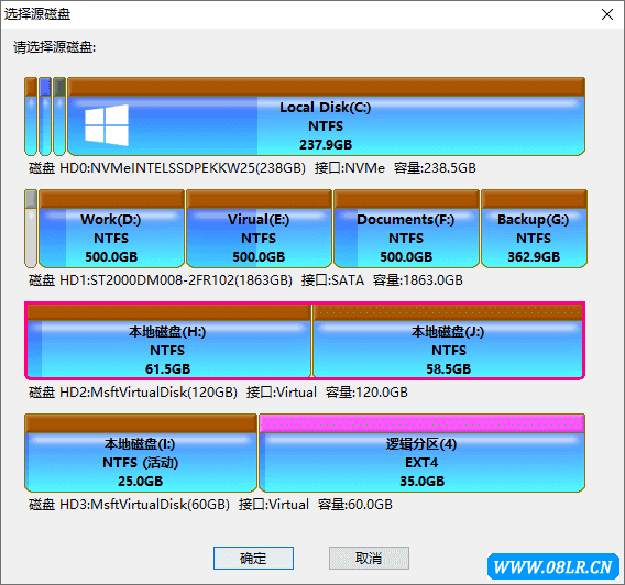 克隆硬盘