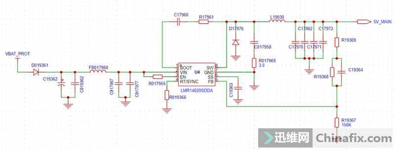 ˹Model3ǰư5VDC-DC·ԭ